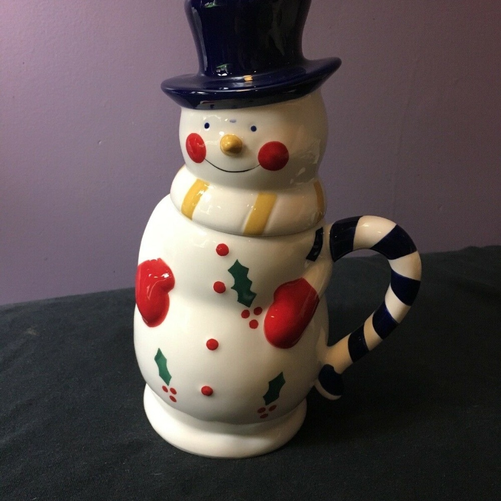 Snowman Holiday Hot Chocolate Mug